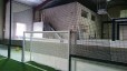 Panneau de foot 5 en verre trempé 12 mm