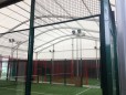 La structure de notre couverture de terrain de padel