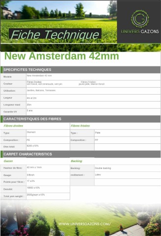 Gazon New Amsterdam 42mm